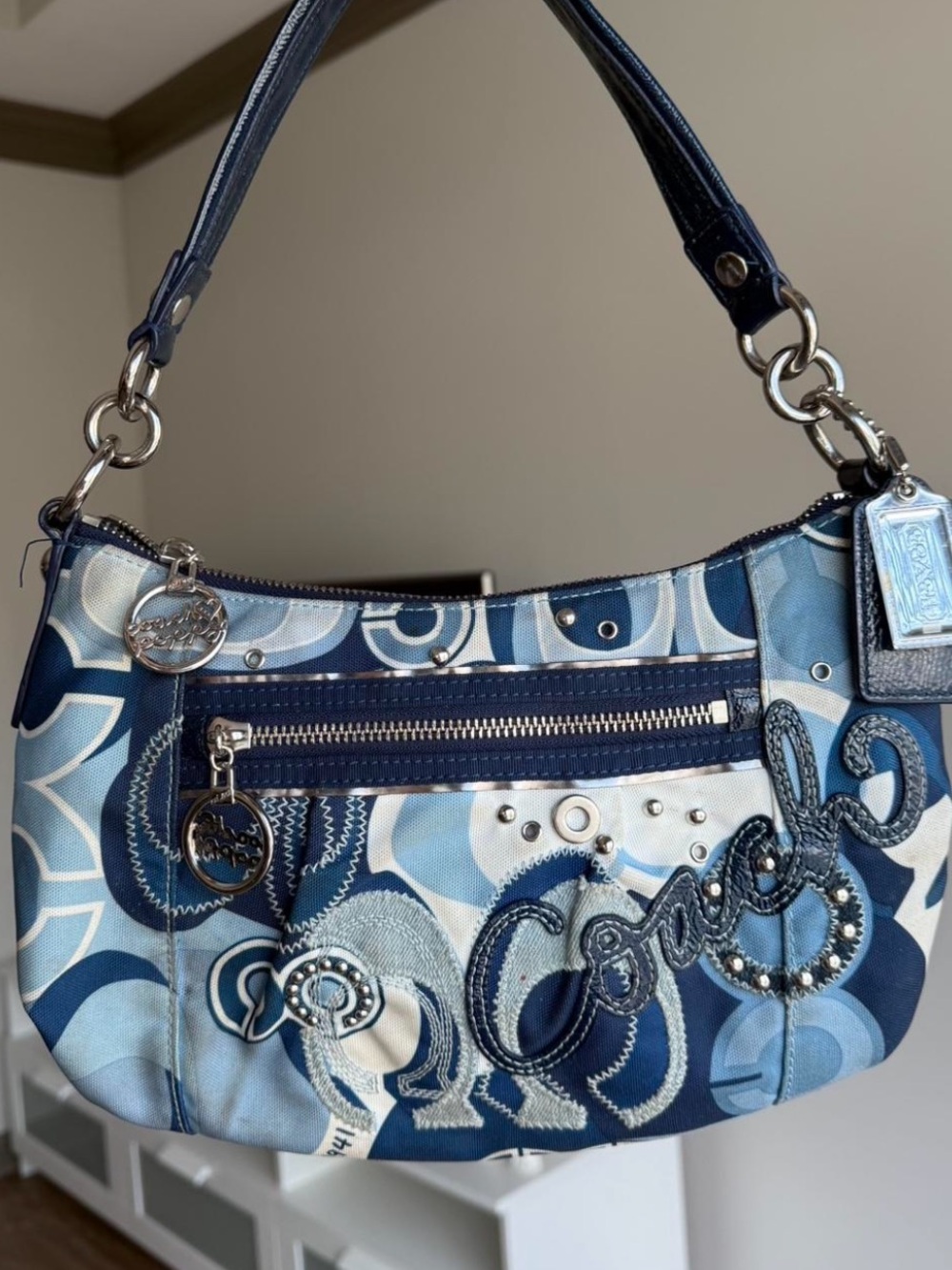 Coach poppy shoulder bag